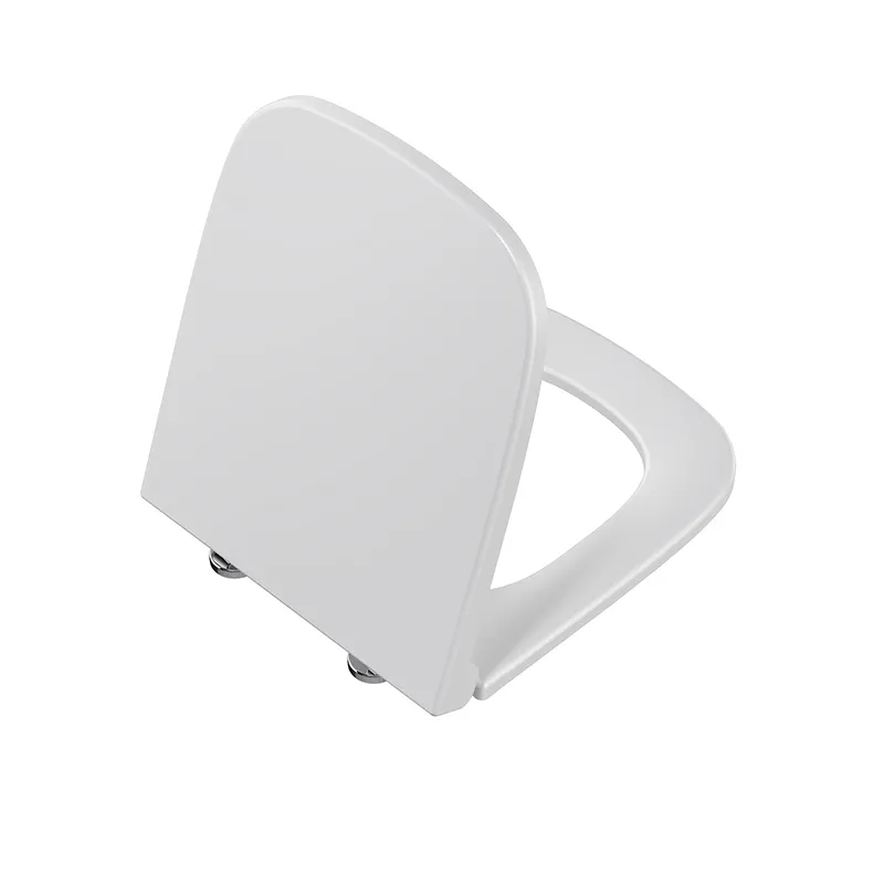VitrA WC-Sitz S20 Duroplast eckig WC # 7507 mit Absenkautomatik Weiß Hochglanz