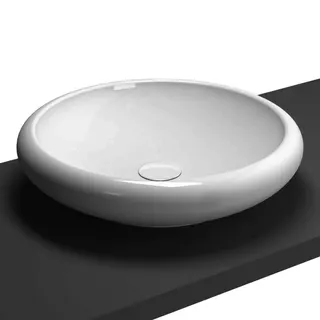 Aufsatzschale Istanbul rund d: 500 mm oHL oÜL Weiß VitrA Clean