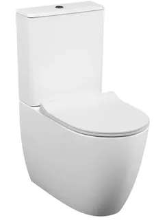 VitrA Keramischer Aufsatzspülkasten Sento 3/6 Liter Spülvol. 3-seitig Weiß Hochgl.