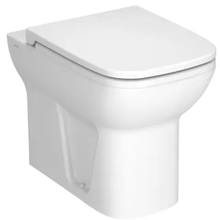 VitrA Tiefspüler-Stand-WC S20 Abgang waagerecht Back-To-Wall Weiß HGL
