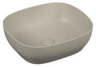 VitrA Aufsatzschale Outline rechteckig 460 x 405 mm CERAFINE Taupe Matt VC
