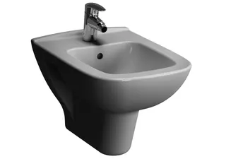 VT Wand-Bidet S20 360 x 520 mm seitliche Befestigung Weiß Hochglanz