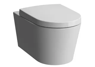 Tiefspüler-Wand-WC Nest VitrA Flush 355 x 570 mm V-Fit 2.0 Weiß Hochglanz