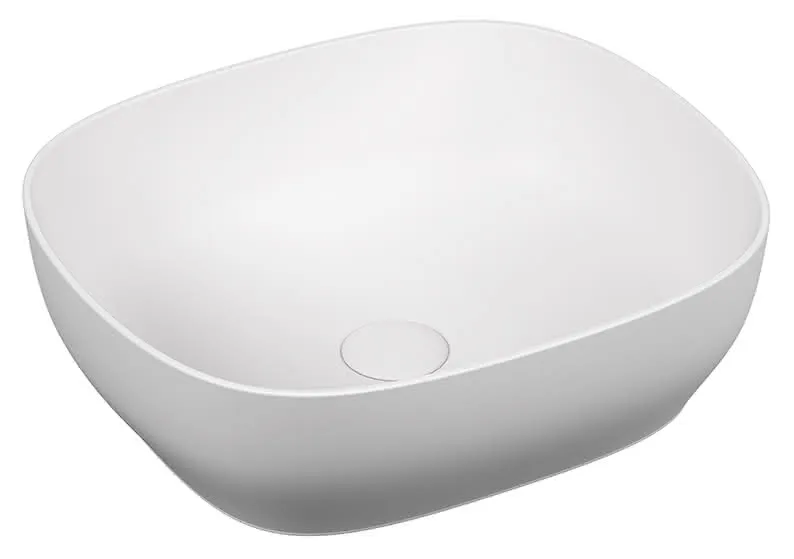 VitrA Aufsatzschale Outline rechteckig 460 x 405 mm CERAFINE Edelweiß VC
