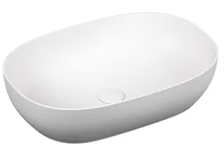 VitrA Aufsatzschale Outline oval 580x400 mm CERAFINE Edelweiß VC