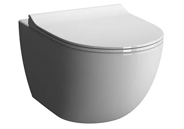 Tiefspüler-Wand-WC Sento VitrA Flush 365 x 540 mm Weiß Hochglanz