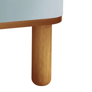 VitrA Möbelfüße-Set Sento (4 Stück pro Set) 50 x 50 x 170 mm Eiche Natur