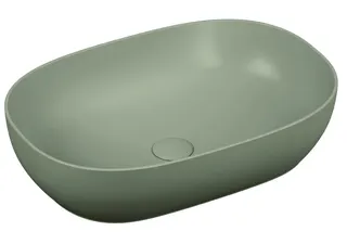 VitrA Aufsatzschale Outline oval 580x400 mm CERAFINE Taupe Matt VC