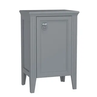 VitrA Halbhochschrank Valarte 535 x 830 mm 1 Tür Anschlag rechts Grau Matt
