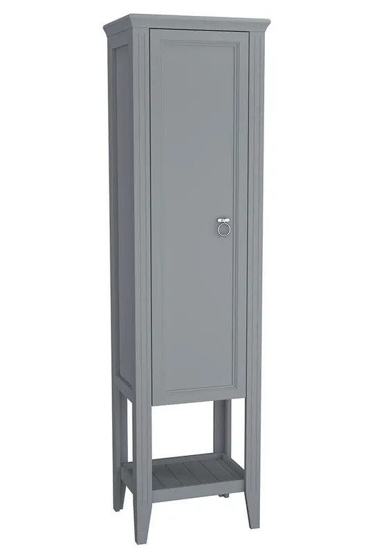 VitrA Hochschrank Valarte 535 x 1965 mm 1 Tür Anschlag links Grau Matt