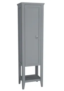 VitrA Hochschrank Valarte 535 x 1965 mm 1 Tür Anschlag links Grau Matt