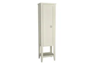 VitrA Hochschrank Valarte 535 x 1965 mm 1 Tür Anschlag links Elfenbein Matt