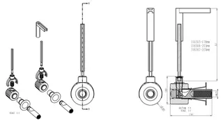 VitrA Befestigung-Set Ersatzteil V-Fit 2.0 Fischer 316566 – Bild 2
