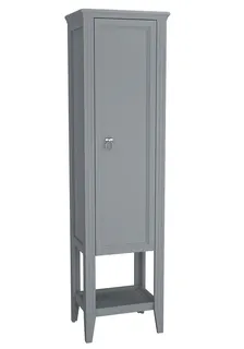 VitrA Hochschrank Valarte 535 x 1965 mm 1 Tür Anschlag rechts Grau Matt