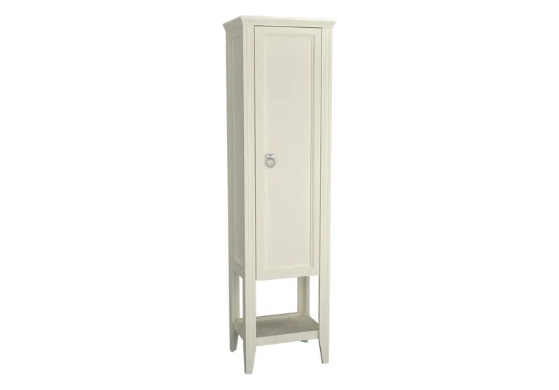 VitrA Hochschrank Valarte 535 x 1965 mm 1 Tür Anschlag rechts Elfenbein Matt
