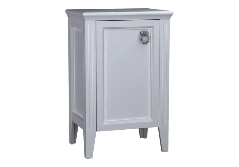 VitrA Halbhochschrank Valarte 535 x 830 mm 1 Tür Anschlag links Weiß Matt