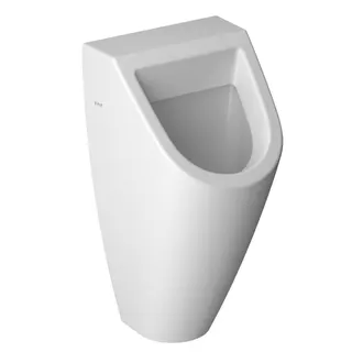 VT Urinal S20 Zulauf von hinten 300 x 300 x 625 mm Weiß Hochglanz
