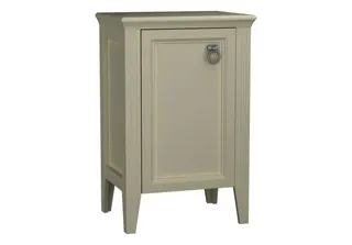 VitrA Halbhochschrank Valarte 535 x 830 mm 1 Tür Anschlag links Elfenbein Matt
