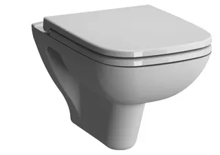 VitrA Tiefspüler-Wand-WC S20 Bidetfunktion eckige Form 360 x 520 mm Weiß Hochglanz