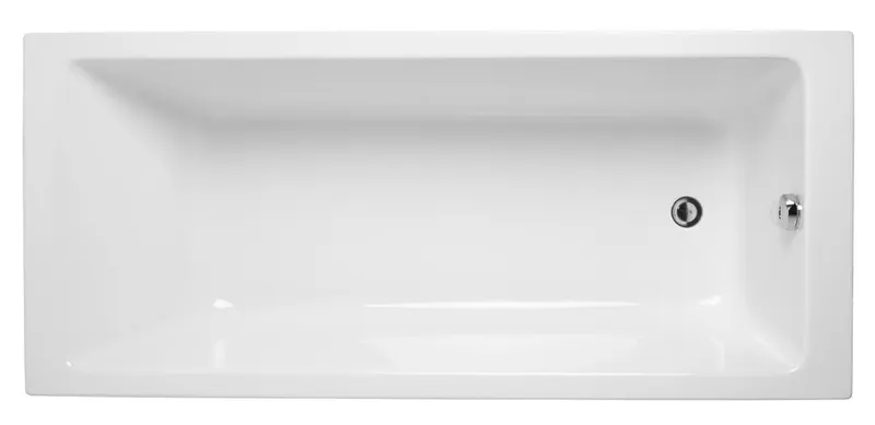 VitrA Badewanne Integra 1750 x 700 mm Körperformwanne Einbauversion Weiß