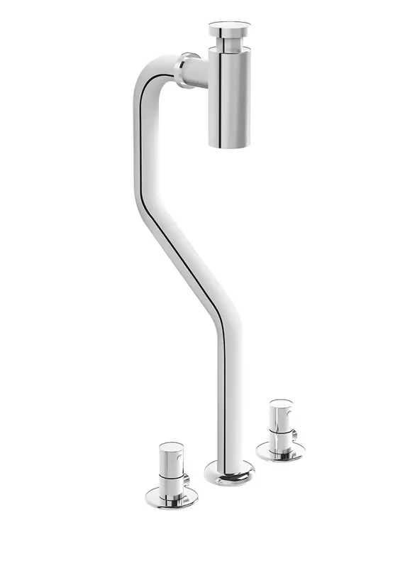 VitrA Design Siphon Origin zu Plural Monoblock # 7814 Chrom