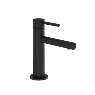VitrA Einhebel-Waschtischmischer Origin h: 185 mm Einlochmontage Schwarz