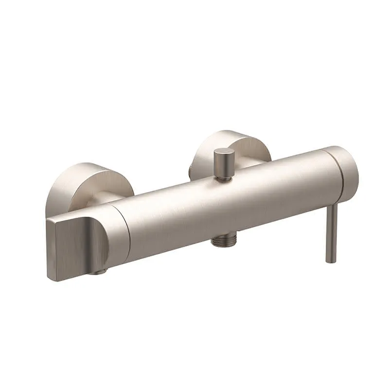 VitrA Einhebel-Wannen-Brausearmatur Origin Aufputzmontage Nickel gebürstet