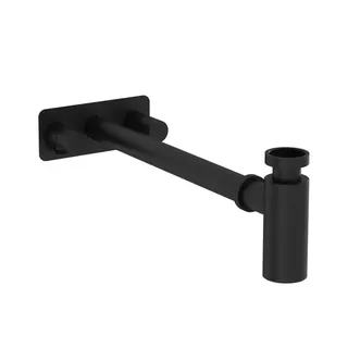 VT Design Siphon Origin 2 Eckventile links + rechts Schwarz Matt