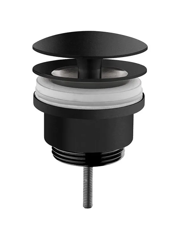 VitrA Schaftventil Zubehör Metall d: 62 mm runde Form Schwarz Matt