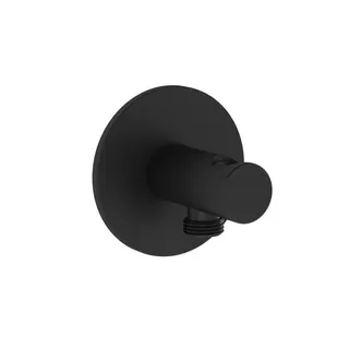 VitrA Wandanschlussbogen Origin Brauseabgang G1/2" Schwarz Matt