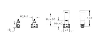 VitrA Unterputzkörper Vormontagebausatz Wasserzulauf G1/2" 50 mm Einbauabstand – Bild 2