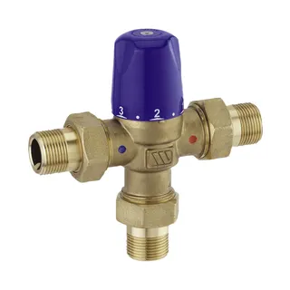 WATTS Thermostat. Brauchwassermischer MMV-C 25 1"AG, ohne Verschraubung und RV