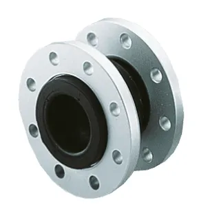 Gummi-Kompensator ZKB DN 40 NBR Flansch Stahl verz., NBR PN 16