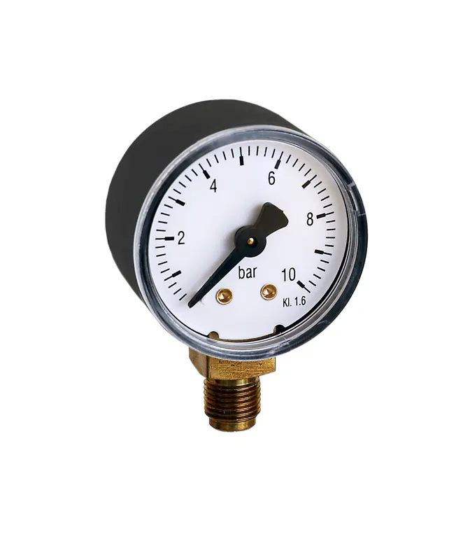 WATTS Manometer DN 40 radial F+R200 40/16 G1/8B, 0 - 16 bar, d 40 mm