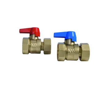 WATTS Kugelhahnset KH-SET 1 1/4" UM x 1" IG