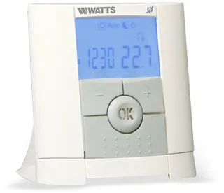 WATTS Vision Funk-Uhrenthermostat LCD BT-DP02-RF