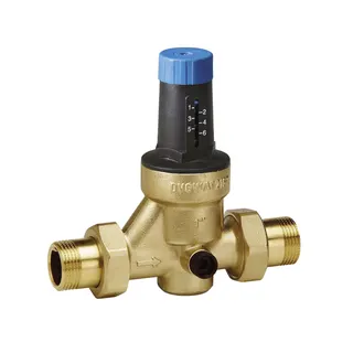 WATTS Druckminderer Type:DRV20/N Anschl. 3/4",m.Manometeranschluss 1/4" axial