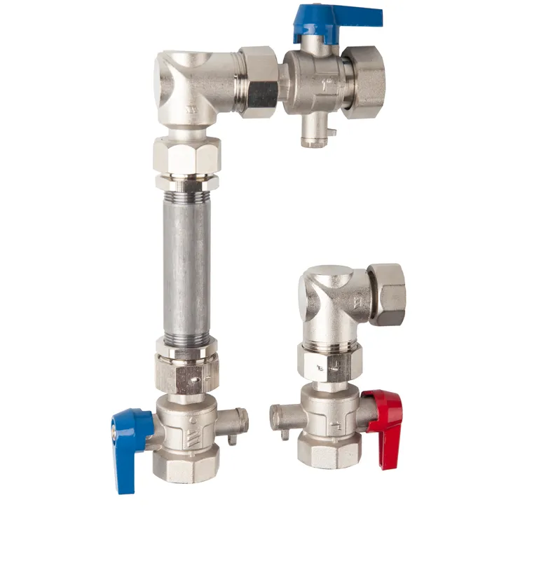 WATTS Wärmezähler Einbauset vertikal KH-WMZ ,Ni, 3/4"-110 1"-130 WMZ