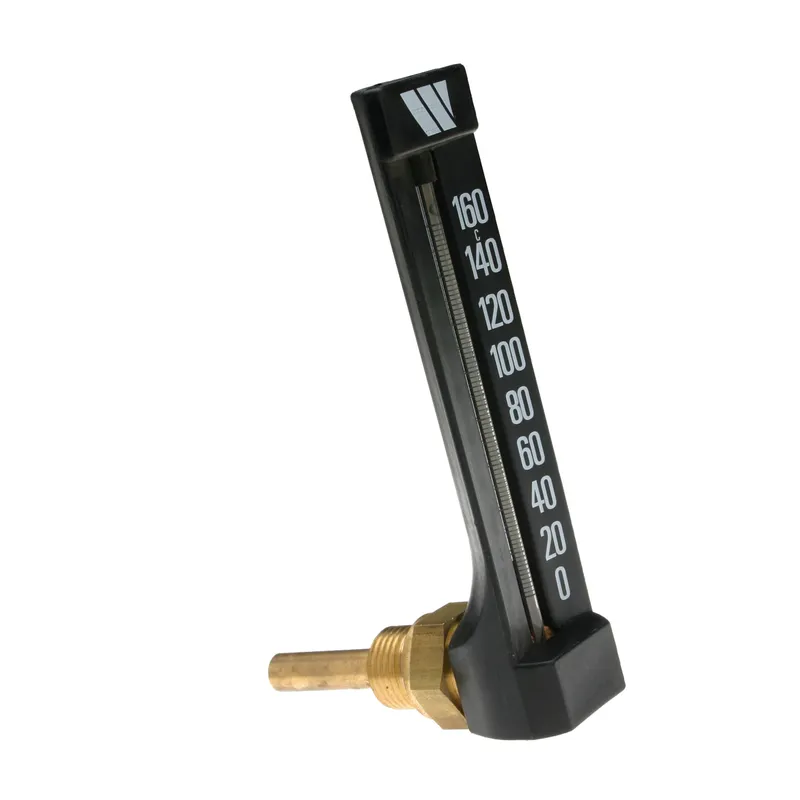 WATTS Maschinenthermometer winkel MTW 160 0-160 Grad C, TH 160 mm