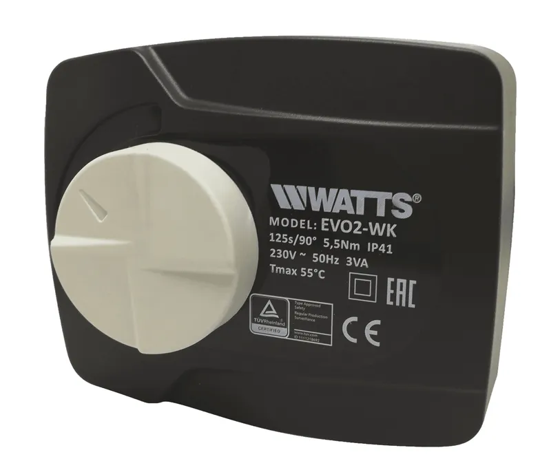 WATTS Stellmotor Classic EVO2 3-Punkt Mischerantrieb 230 V, 140s