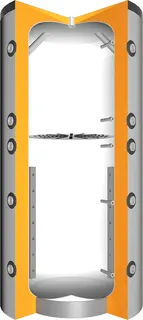 JT Ladesy.-Pufferspeicher JPSL 500 480 L, ohne Wärmetauscher, BH 1630mm