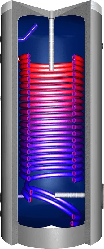 JT Brauchwassersp. ERSS-HR 160 Silber 160 L, 1,4 qm, ERP B, Höhe 920mm