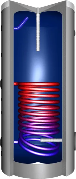 JT Brauchwassersp. ERSS 300 Silber 309 L, 1,4 qm, ERP B, NL 7, Höhe 1590mm