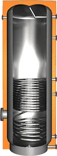 JT V4A Brauchwassersp. JEBS1 150 Silber 147 L, 0,6 qm, ERP B, Höhe 955mm