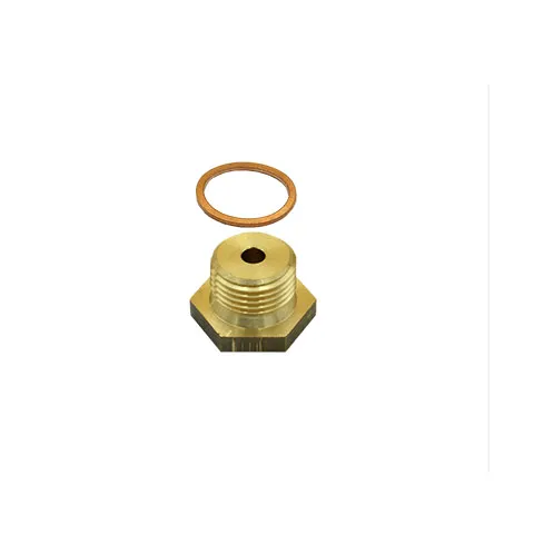 DM Vorlaufadapter M10 x 1 Anschluß G1/2 für Kompakt-Wärmezähler