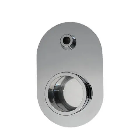 DM Blindrosette Miniblock-Duo Koax G2 best. Rosette, Zylinder u. Blindplatte