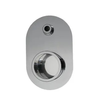 DM Blindrosette Miniblock-Duo Koax G2 best. Rosette, Zylinder u. Blindplatte