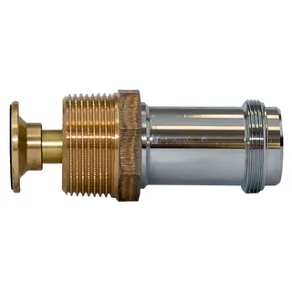 DM Mantelrohr G1 1/4 inkl. 2-tlg. Wandabdeckrosette