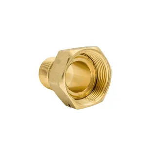 DM Wasserzählerverschraubung G1 AG x G1 1/4 Überwurf DN 25 Messing