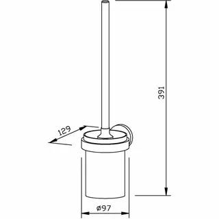 EWAR Bürstengarnitur AC261 BxTxH:97x129x380mm, geschliffen – Bild 2